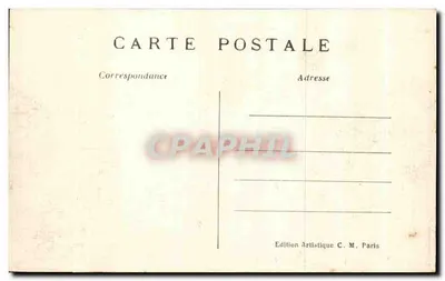 MANTES-la-JOLIE - Najświętsza Anna - Wieża St-Maclou - widok z Wyspy Damskiej - C. M. nr 106 — Rewers