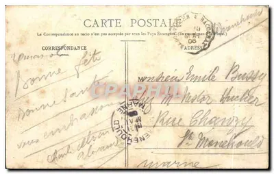 Vallée de Celles (Vosges) — Vista da Ménelle — C. Thomas, editor em Celles - 4440 — Verso