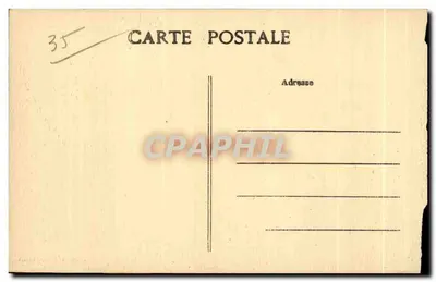 Cancale (I.-et-V.) — De Roche de Cancale — A. Lamiré, uitgever, Rennes — Achterkant