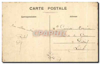 Dreux — Vista Geral — Lembrança — Verso