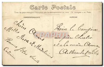 Courtalain (E.-et-L.) — Vista tirada do Calvaire — Bazi, editor — Verso
