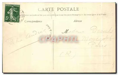 St-Jean-de-Luz (Janoenea) - Casa da Infanta — J. Dargains, editora n° 112 — Verso