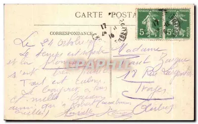 Belfort — Statua « Quand Même » — Opera di A. Mercier, Edit. Cardot, Belfort, 1914-15 — Verso