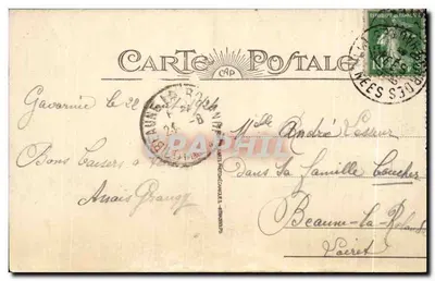 Gavarnie - Góry lodowe północne Marboré — wydawca nieznany, nr 48 — Rewers