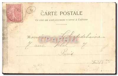St-Malo - Le Sillon un día de tormenta — Côte d'Émeraude, n° 65 — Reverso