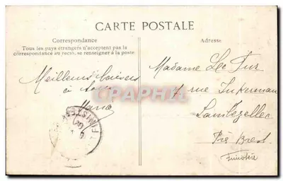 NANTES — Het Kasteel — De Ingang — Luchtfoto — Collectie F. Chapeau, Nantes — Achterkant