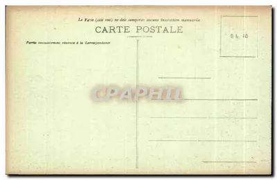 Côte d'Émeraude - Emerald Coast — Las orillas de la Rance, a lo lejos Dinard — G. F. — Edición Guérin, St-Malo — Reverso