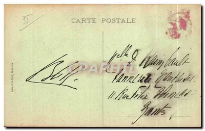 Brzegi Morza Zatokowe — Dinard-la-Vicomière, Szlak Ronde, W oddali St Servan-sur-Mer — Laurent-Nel, Rennes — Rewers