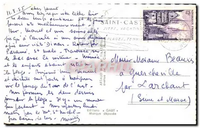 Brzeg Emeraude — Mont-Saint-Michel, Dinard, St-Lunaire, St-Briac, St-Jacut, St-Cast, Cap Fréhel, St-Briac-Lancieux, Fort La Latte, Sables d'Or, Erquy, Le Val André — Wydawnictwo Gaby — Rewers