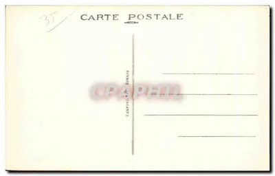 Dinard — Costa de Esmeralda — Los Palmeros de la Promenade Clair de Lune — editor Lorc — Reverso