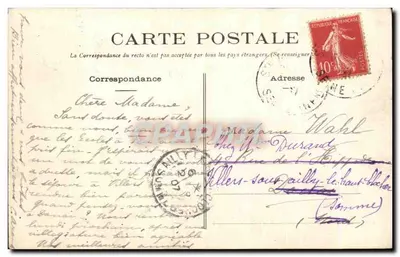 Falésias de LA HÈVE — vista das falésias e da margem — Edit. A.-M. Noël — Verso