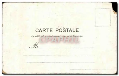 M. Roosevelt Presidente dos Estados Unidos — retrato militar — Au Gagne Petit, Paris — Verso