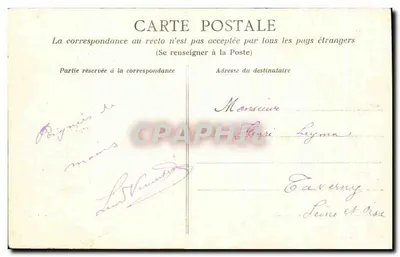 Le Havre — Zonsondergang — E.B.Z. 35 — Achterkant