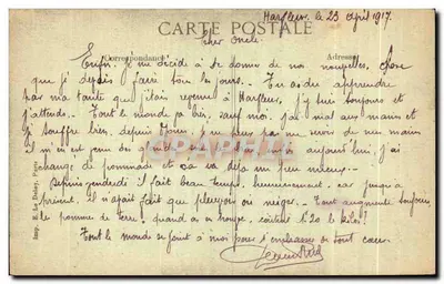 Le Havre — Igreja de Sainte-Adresse — Verso
