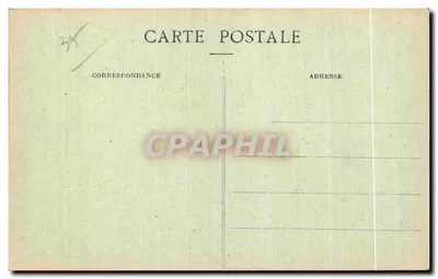 Saint-Malo - O Grande Bé em 1848 na época dos Funerais de Châteaubriand - G.F. — Verso