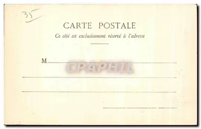 St-Malo - Os Muros e a Torre Bidouane — Costa da Esmeralda, n°45, editor H. L. M. — Verso