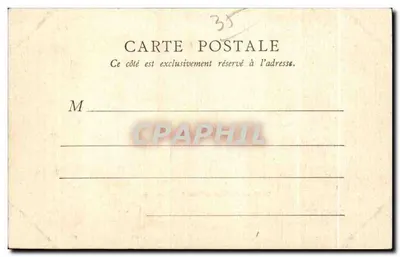 Grób Chateaubrianda — Saint-Malo — B. E., Paryż — Rewers