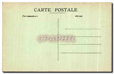Panna Maria i Dziecko — Muzeum w Quimper — Fotografia Etiennne Le Grand, Quimper, nr 14 — Rewers