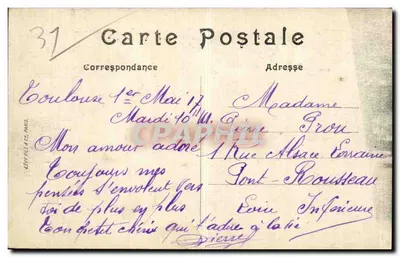 Toulouse — Wjazd na Grand Rond — G. P. — Rewers