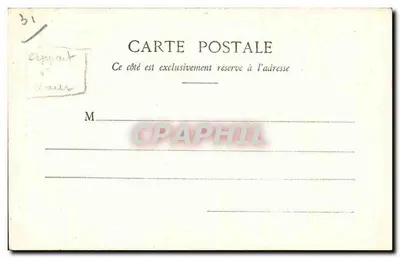 Toulouse - Porta Hôtel de Pièrre — Fototypia Labouché Frères, Toulouse, nr 402 — Rewers