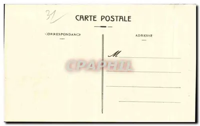 Bordeaux — Torre de San Miguel — editor no identificado, n° de serie 64 — Reverso