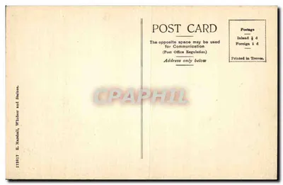 Zamek w Windsorze z Brocas — widok zamek z Brocas — E. Marshall, Windsor and Staines, nr 175517 — Rewers