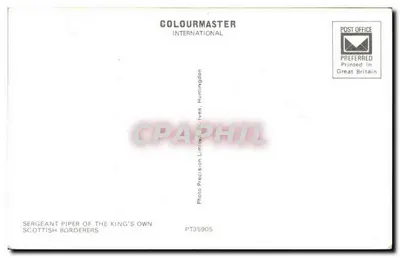 Sergeant Piper of the King's Own Scottish Borderers — Coloumaster International, PT35905 — Rewers