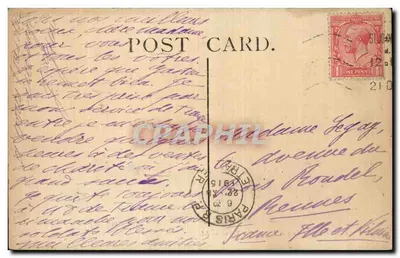 LONDON — Zollamt aus der Flussperspektive — LL. n° 184 — Rückseite