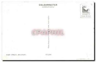 Bridport — vista da rua principal — COLOURMASTER INTERNATIONAL — Verso