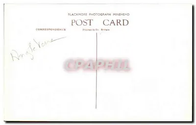 Porttack Vale, Exmoor — widok panoramiczny — Blackmore Photograph Minehead, n° A.598 — Rewers