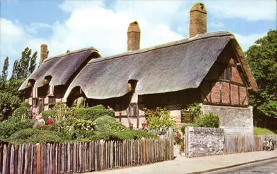 Casa de Anne Hathaway — Stratford-upon-Avon — Cotman-Color Series, Jarrold & Sons Ltd, SP 147