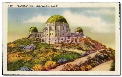 Piękne domy w dolinach Hollywood — Hollywood, Kalifornia — seria 760 — Rewers
