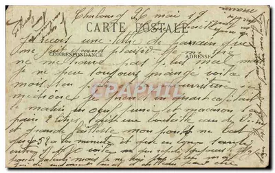 Le Cuirassé d'Escadre « République » — en pleine navigation, fumant — éditeur Collection F. & Cherbourg — Achterkant
