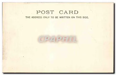 Lincoln's Inn — Londres — cartão postal estereoscópico — Verso