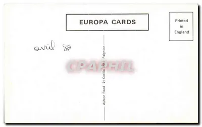 Wewnętrzny port Brixham — figura Williama L. — wydawca Europa Cards, seria D11 — Rewers