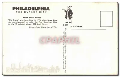 Dom Betsy Ross — Filadelfia — WYCO #303 — Rewers