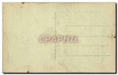 S.S. LOTUS — Transbordador postal rápido de doble hélice de la Compañía de las Messagerías Marítimas — Marsella 16 de enero de 1922 — Reverso
