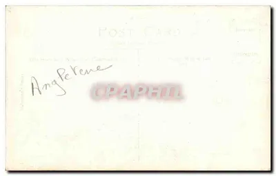 W Clamshell Cave, Staffa — Widok na basaltowe kolumny i odwiedzających — Seria Valentin's — Rewers