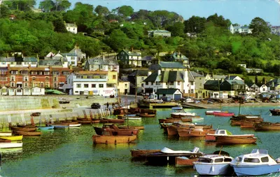 Lyme Regis — vista do porto — Colourmaster International, PT2220