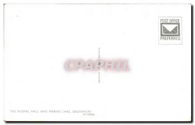 Southport — O porto e o Floral Hall — n° PT19354 — Verso