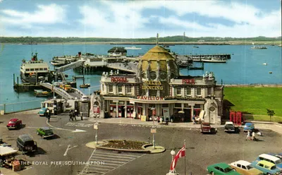 Le Royal Pier, Southampton — vista do pavilhão de dança — J. Salmon