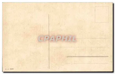 Port w Genewie — widok portu z jachtami — J. J. 5439 — Rewers