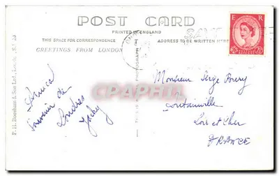 Household Cavalry — 86 — F. H. Boreham & Son Ltd., Londres — Verso