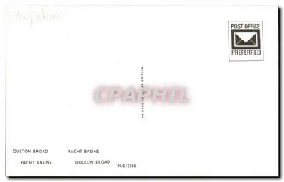Oulton Broad — Basculas de iates — PLC13305 — Verso