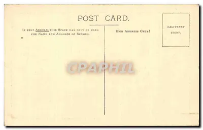 Harrods Ltd. — Londyn, S.W. — kartka pocztowa ilustrowana — Rewers
