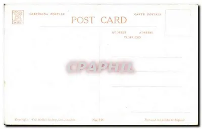 Londyn widziany z tarasy Richmond House — Canalotto, Zbiór prywatny — Wydawca: The Medici Society, Ltd., Londyn, nr 138 — Rewers