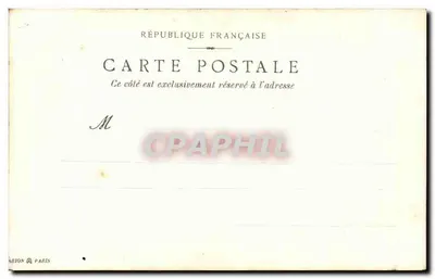 L'Aline Montrouil — Statek parowodowy — Wydawca Artton & Paris — Rewers