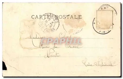 O Neptune — Cuirassé a Torelles — A. Bougault, n°554 — Verso