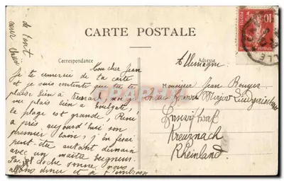 As COTES da MANCHE — Efeito de Onda ao largo — Coleção A.P. n°12 — Verso
