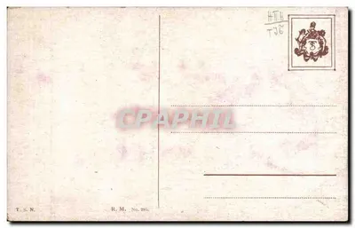 Mercado animado — pintura de F. Sitschkoff — editor T.S.N. R.M. No. 285 — Verso